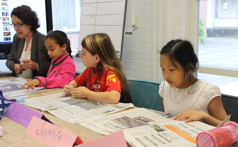 Nieuws lezen op de Brede School Academie in Utrecht