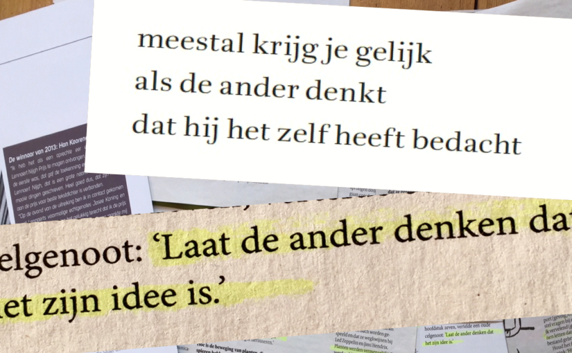 Gedichten maken met het nieuws