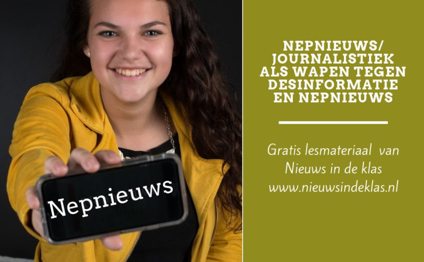 Lesmateriaal Journalistiek als wapen tegen nepnieuws en desinformatie