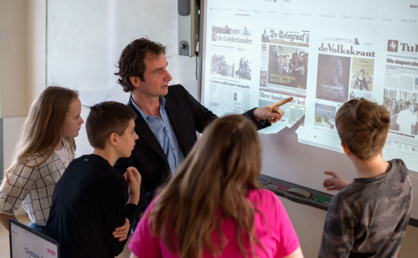 Actuele opdrachten bij Nieuws in de klas