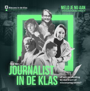 Journalist in de klas