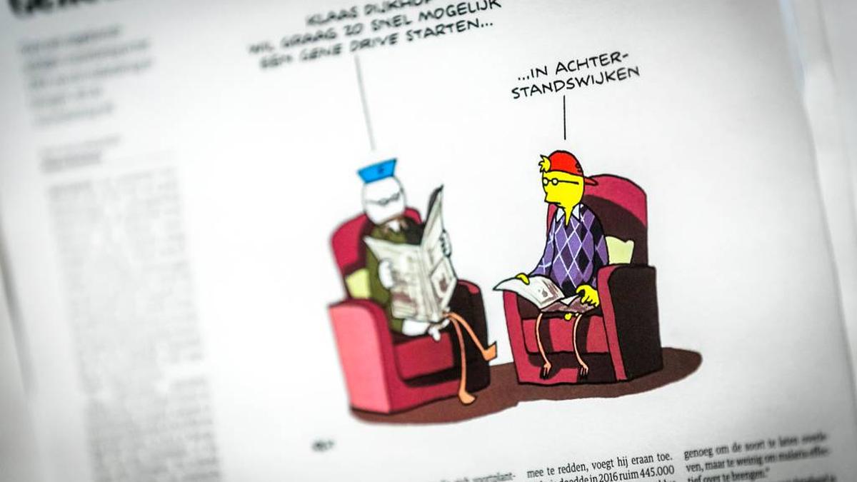 cartoon krant