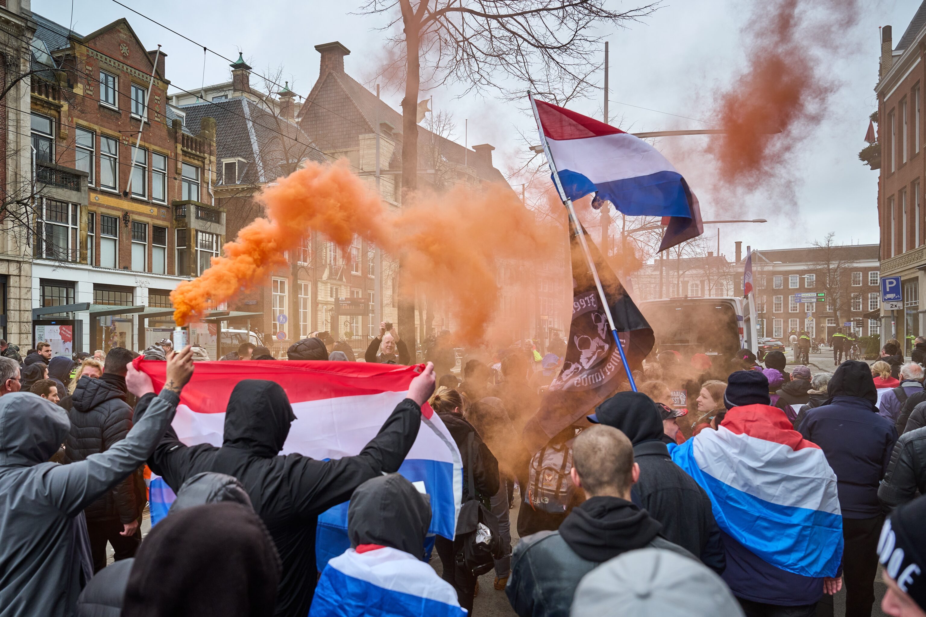 Demonstratie tegen Immigratie Den Haag