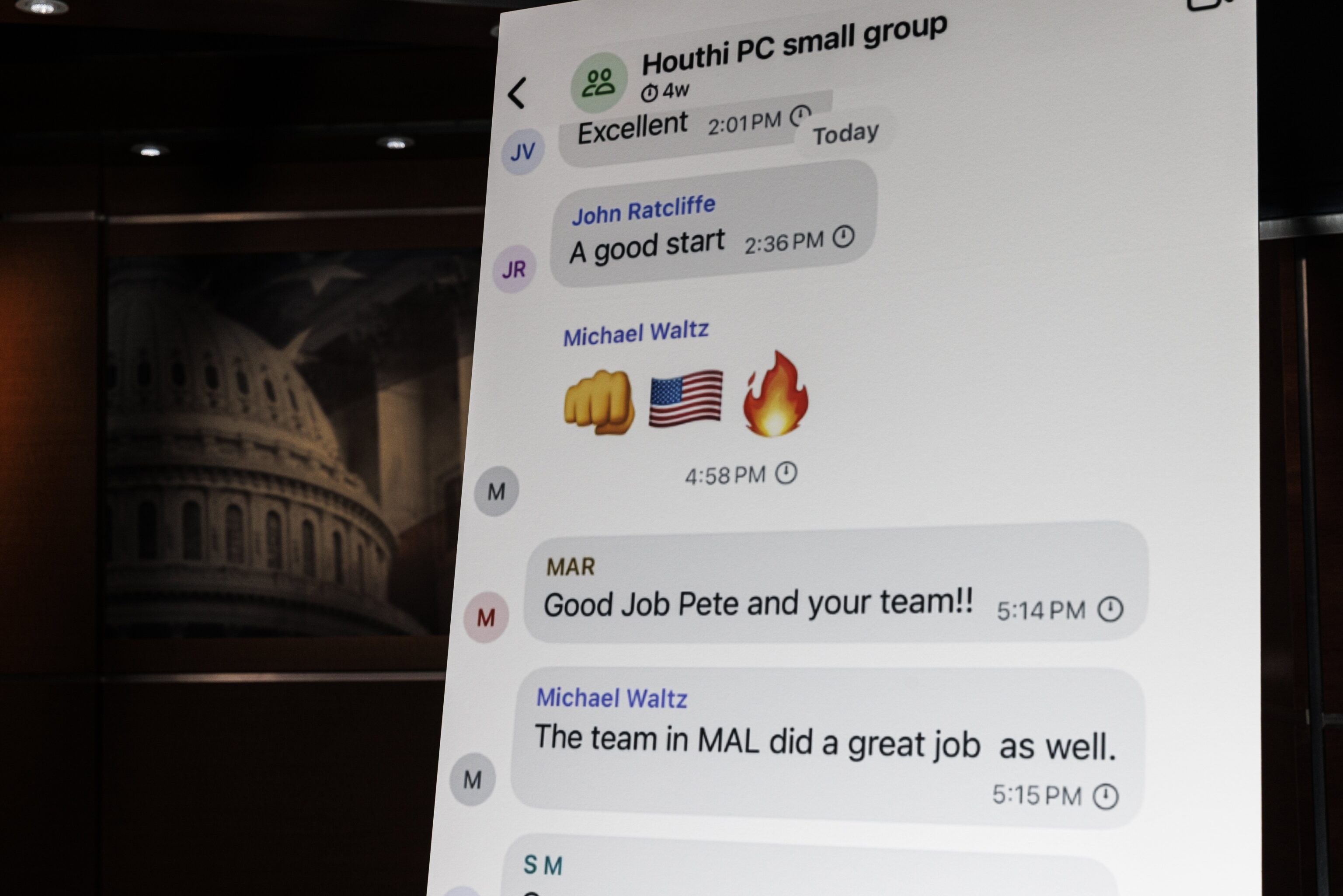 DC: House Democratic Press Conference on Signal Group Chat Scandal