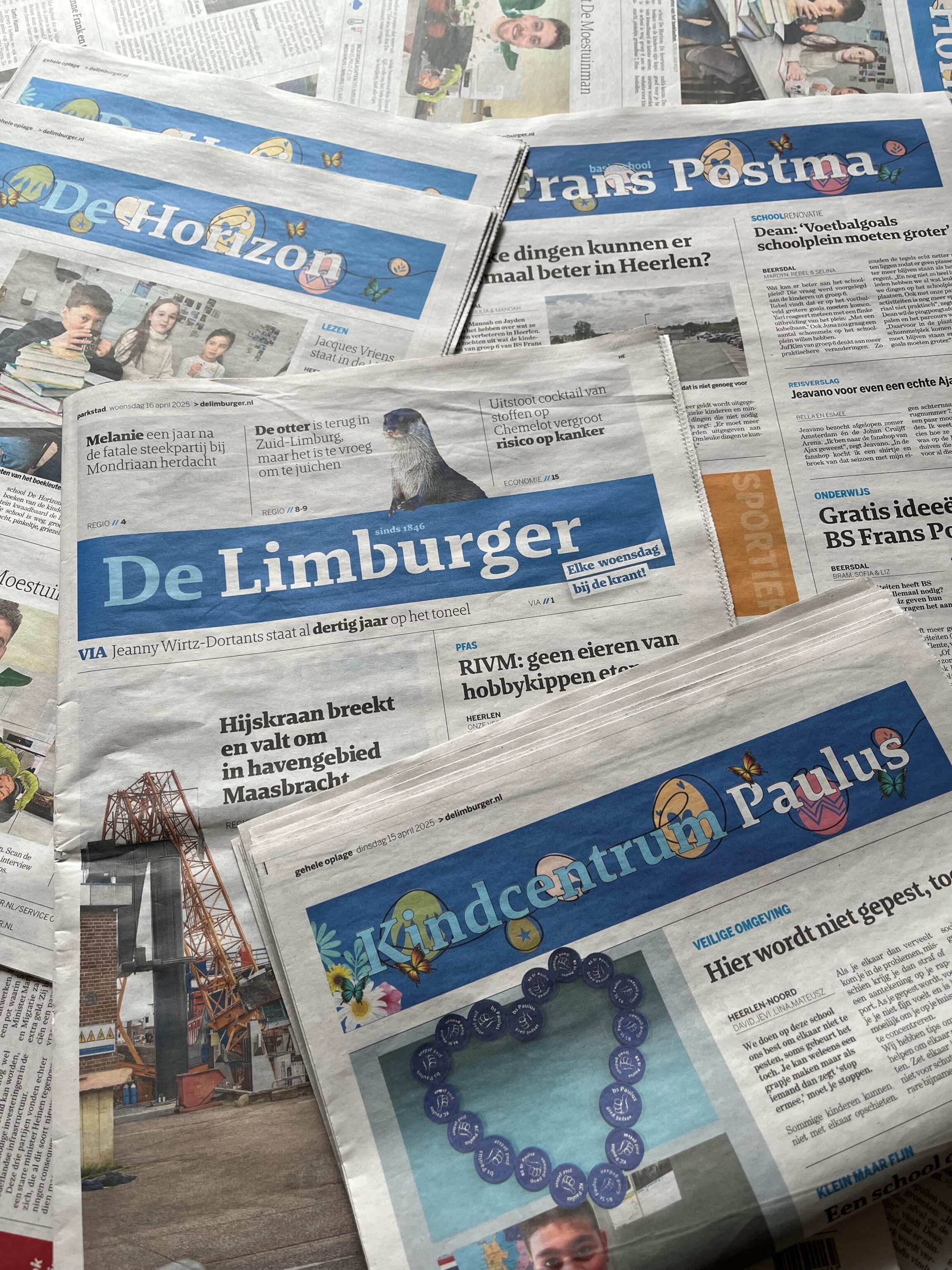 Schoolkranten 2e ronde